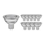 Mehrfachpackung 10x Noxion LED-Spot GU5.3 MR16 7.5W 621lm 60D - 840 Kaltweiß | Dimmbar - Ersatz für 50W