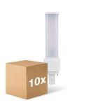 Mehrfachpackung 10x Ledvance Dulux-D LED 6W - 840 Kaltweiß | Ersatz Für 13W