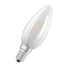 Osram Classic LED E14 Kerze Fadenlampe Matt 4W 470lm - 840 Kaltweiß | Ersatz Für 40W