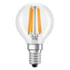 Ledvance Classic LED E14 Birne Fadenlampe Klar 4.2W 470lm - 927 Extra Warmweiß | Höchste Farbwiedergabe - Dimmbar - Ersatz für 40W